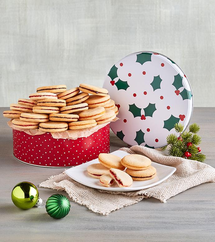 Holiday Galette Cookie Gift Tin